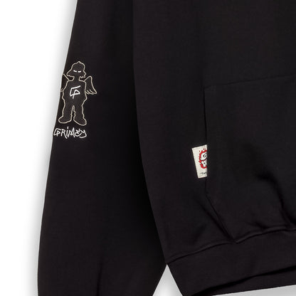 THE SHELTER BOXY HOODIE BLACK