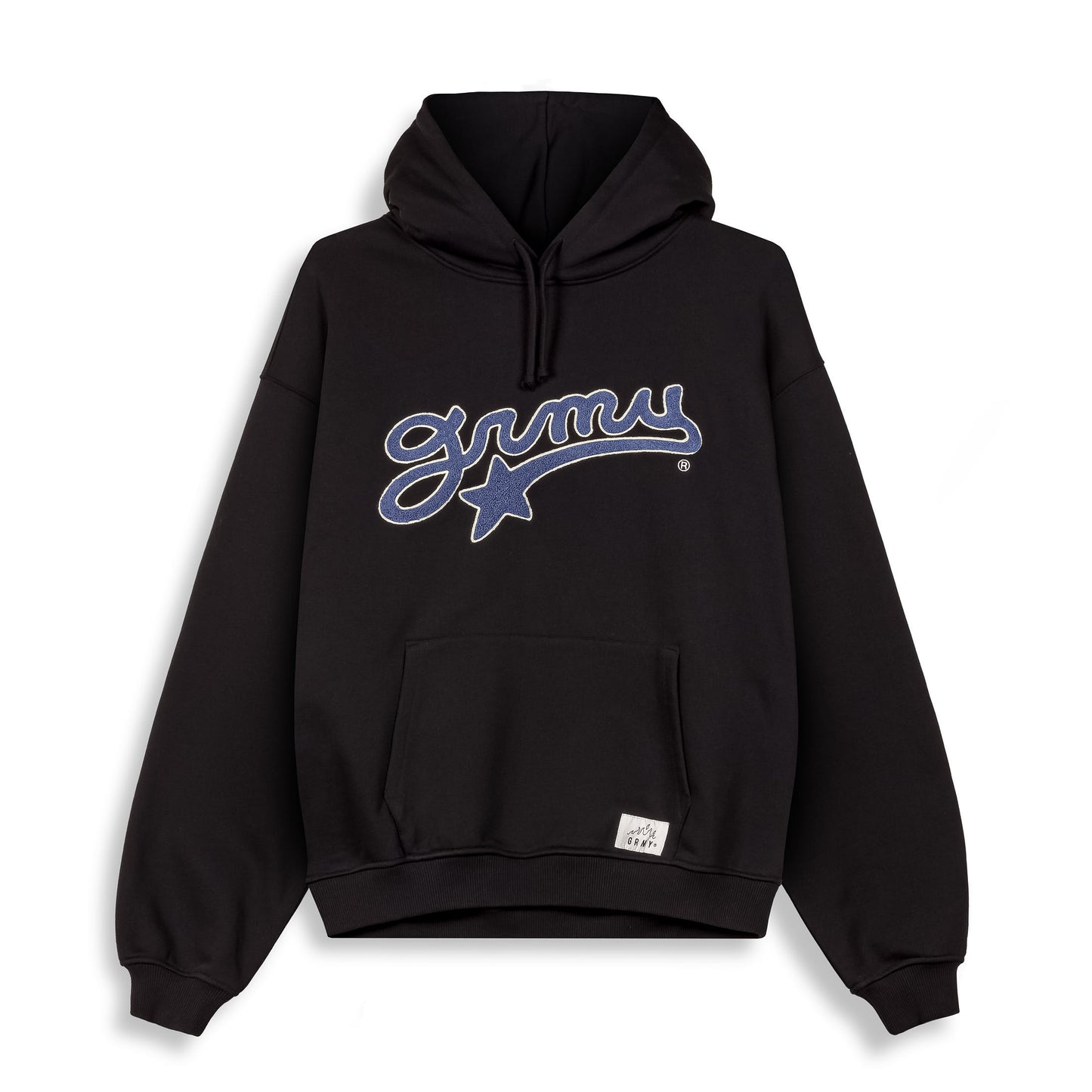 MUD'S THE RESIDENCE MADRID BOXY HOODIE BLACK