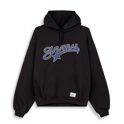 MUD'S THE RESIDENCE MADRID BOXY HOODIE BLACK