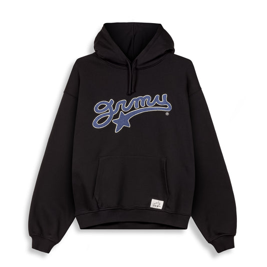 MUD'S THE RESIDENCE MADRID BOXY HOODIE BLACK