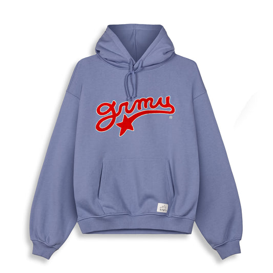 MUD'S THE RESIDENCE MADRID BOXY HOODIE BLUE