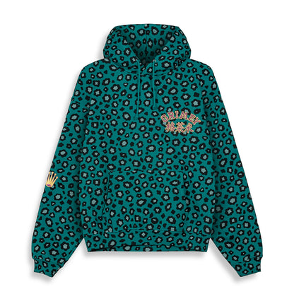 ROYAL PAW BOXY HOODIE GREEN