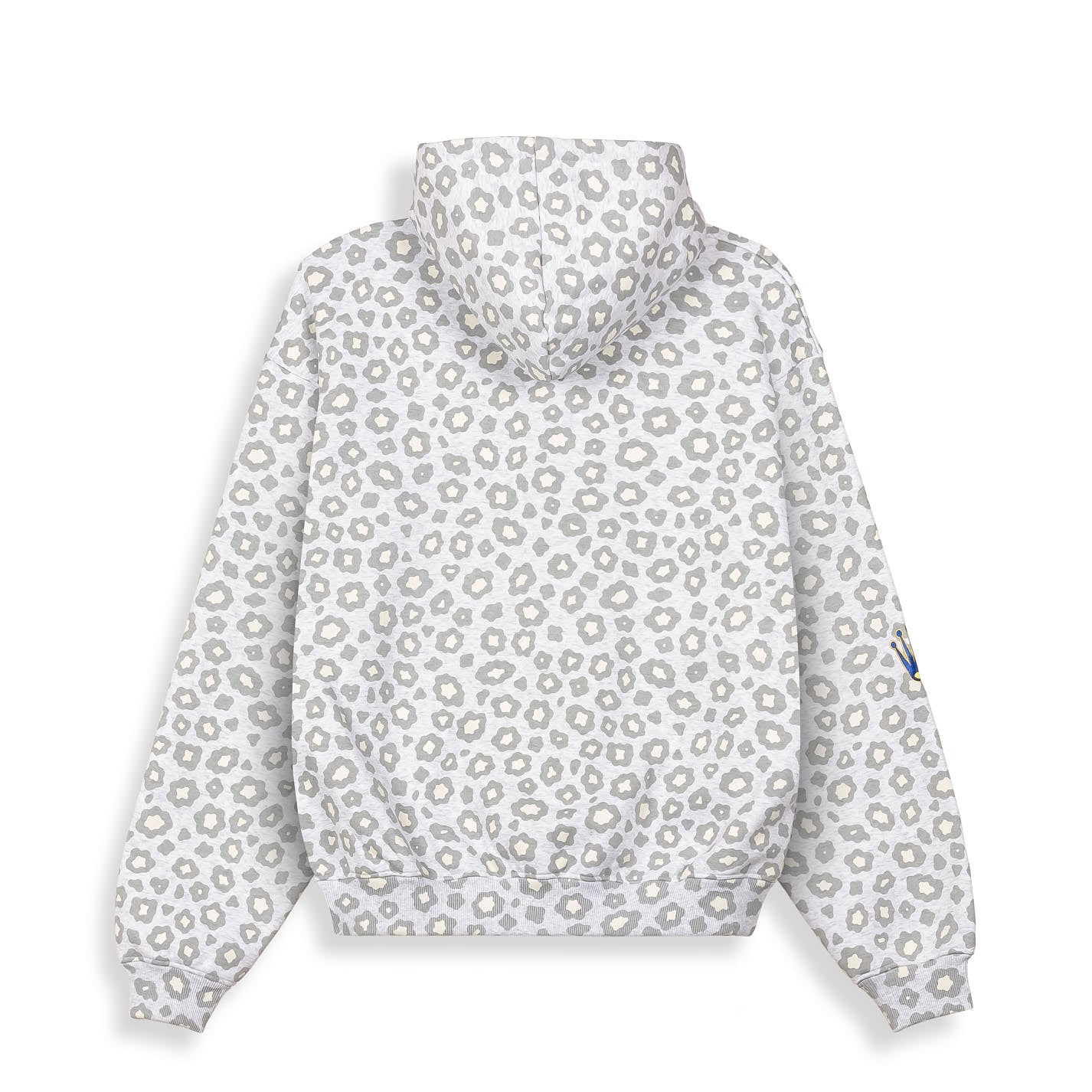 ROYAL PAW BOXY HOODIE SPORT GREY