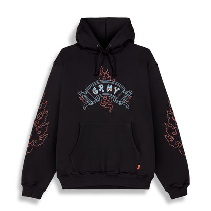 SAMPANS REGULAR HOODIE BLACK