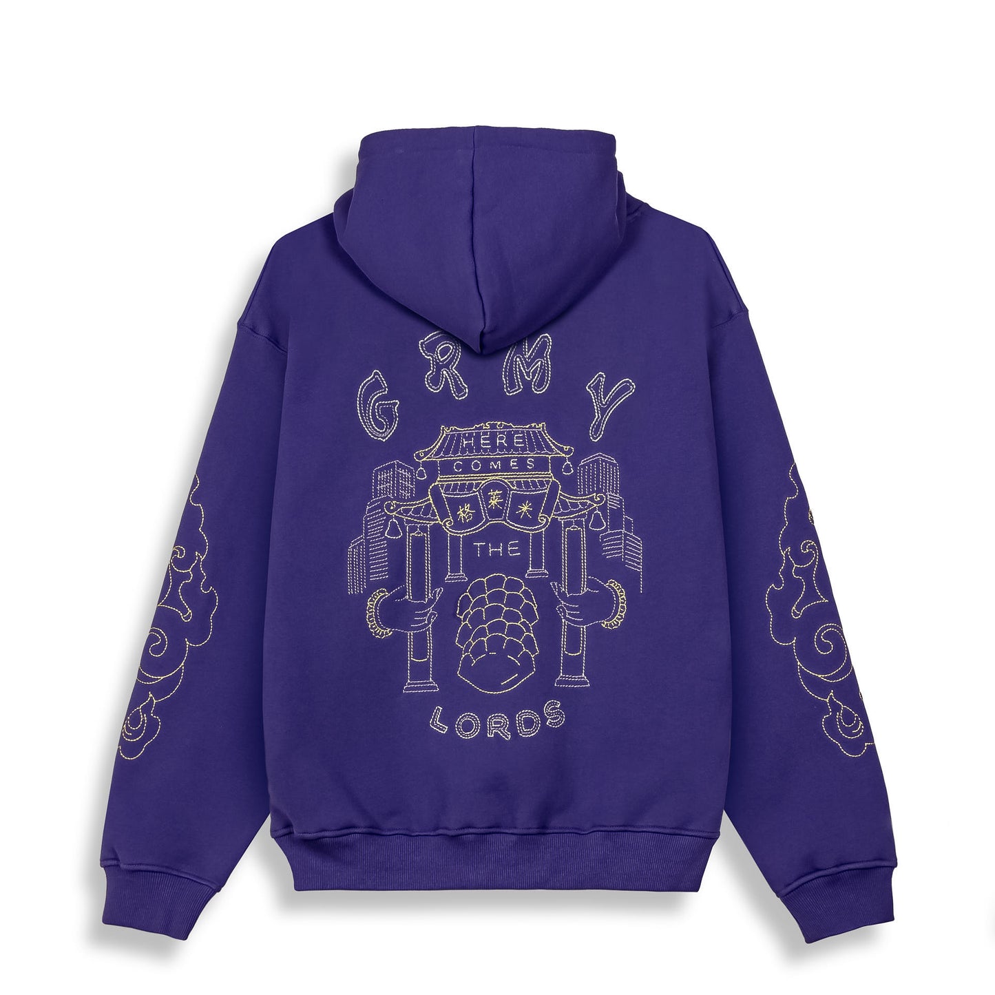 SAMPANS REGULAR HOODIE BLUE