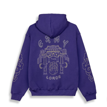 SAMPANS REGULAR HOODIE BLUE