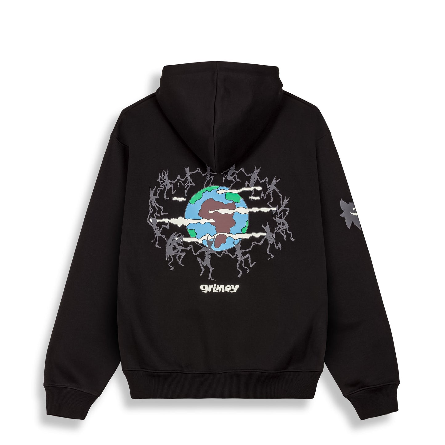 THE PLANET REGULAR HOODIE BLACK