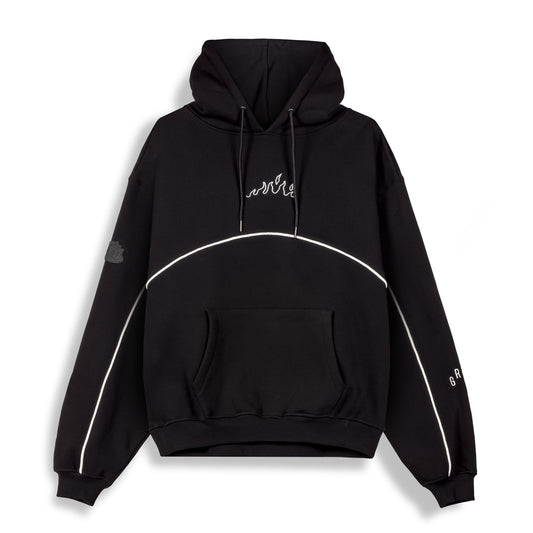 INFAMOUS BOXY HOODIE BLACK