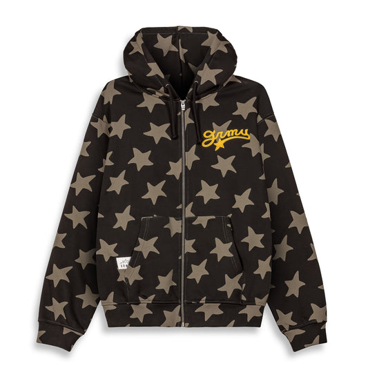 MUD'S THE RESIDENCE REGULAR ZIPPER HOODIE BLACK