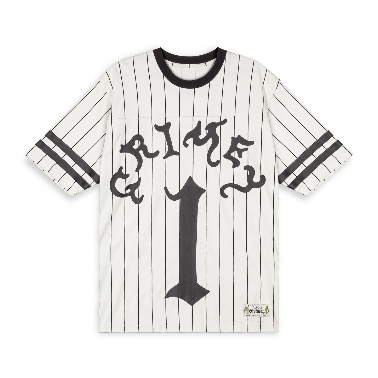 CAUSING PANIC HEAVYWEIGHT FOOTBALL JERSEY OFF WHITE