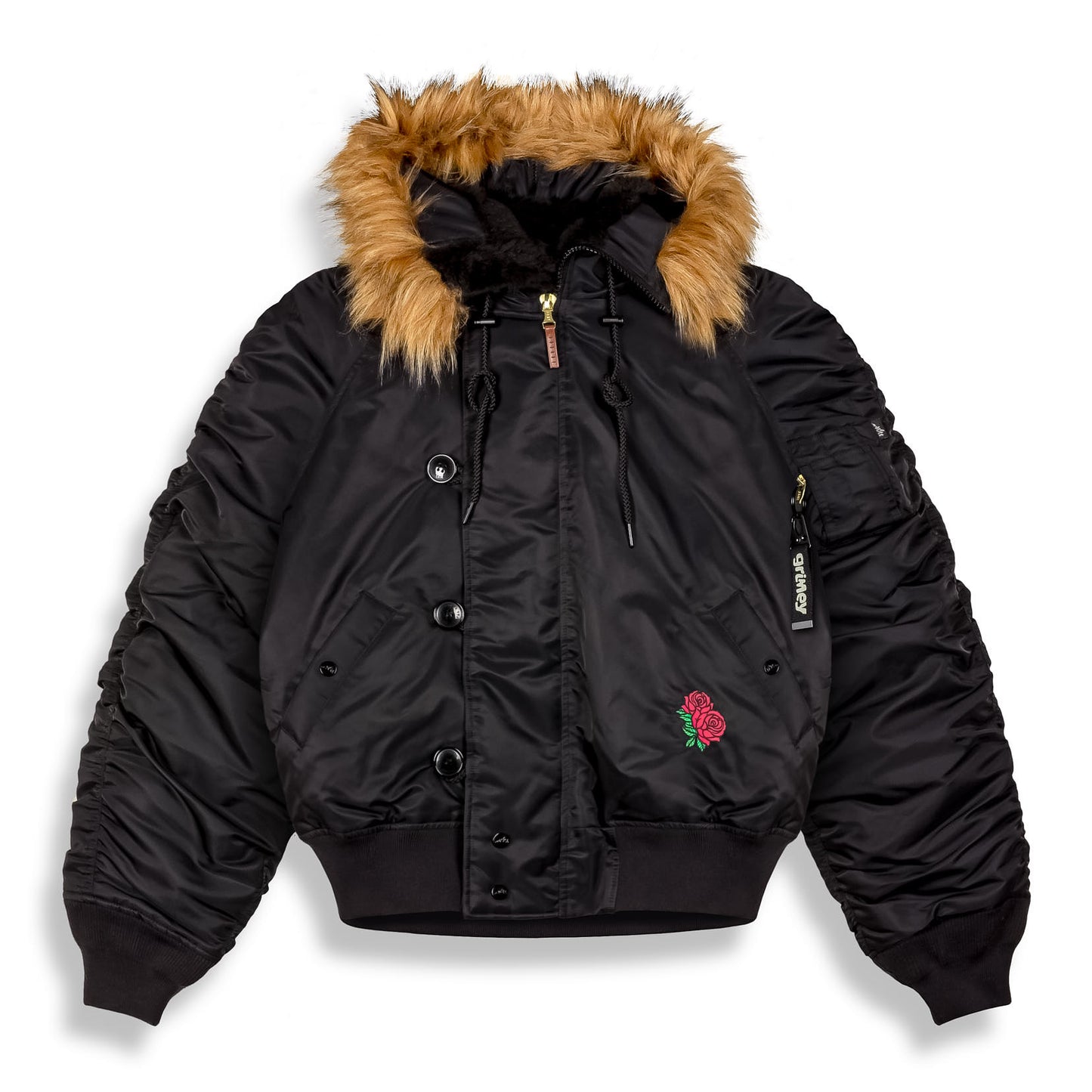 THE PLANET N-2B FLIGHT JACKET BLACK