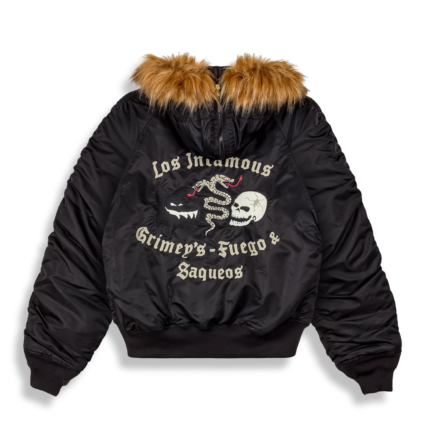 THE PLANET N-2B FLIGHT JACKET BLACK