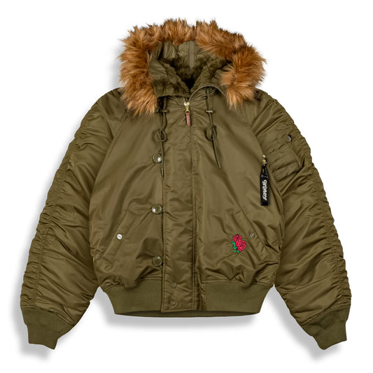 THE PLANET N-2B FLIGHT JACKET GREEN