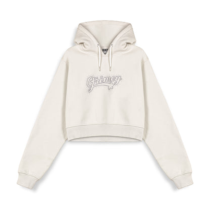 MADRID HEAVYWEIGHT THE CONNOISSEUR GIRL CROP HOODIE BICOLOR