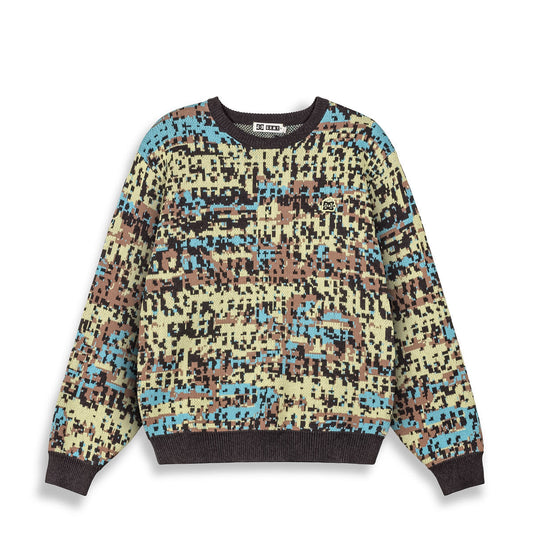 THE SWARM DC SHOES X GRIMEY KNIT SWEATER MULTICOLOR