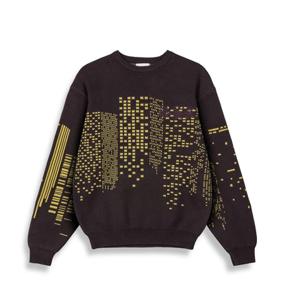 ROYAL PAW KNIT SWEATER BLACK