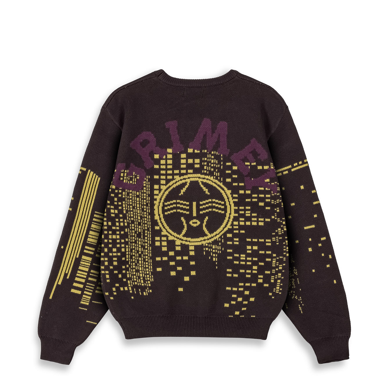 ROYAL PAW KNIT SWEATER BLACK