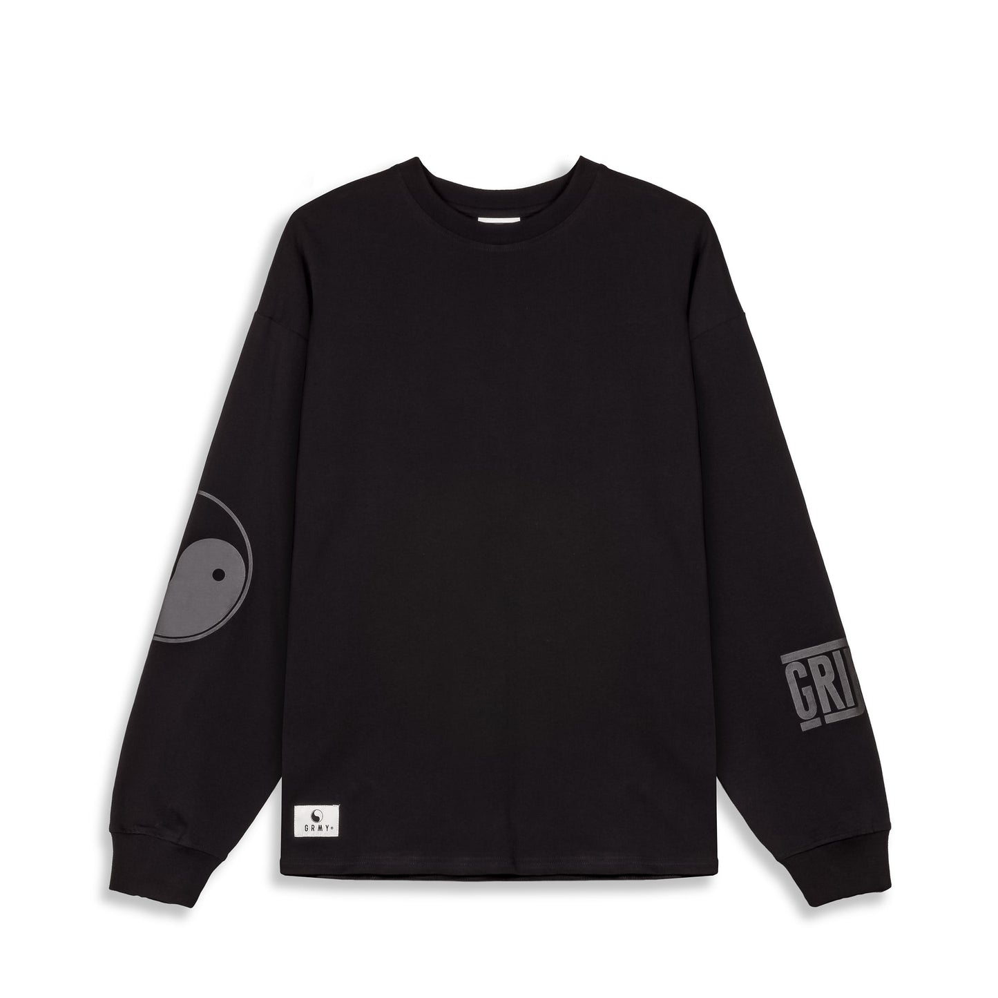 HIJACKER HEAVYWEIGHT LONG SLEEVE TEE BLACK