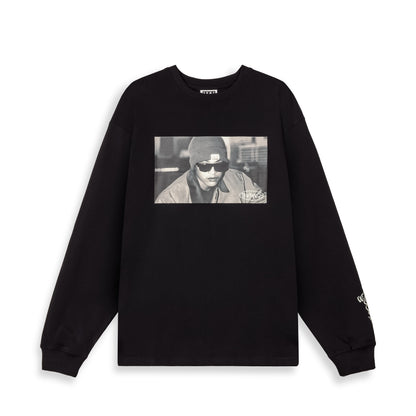 THE SHELTER LONG SLEEVE TEE BLACK