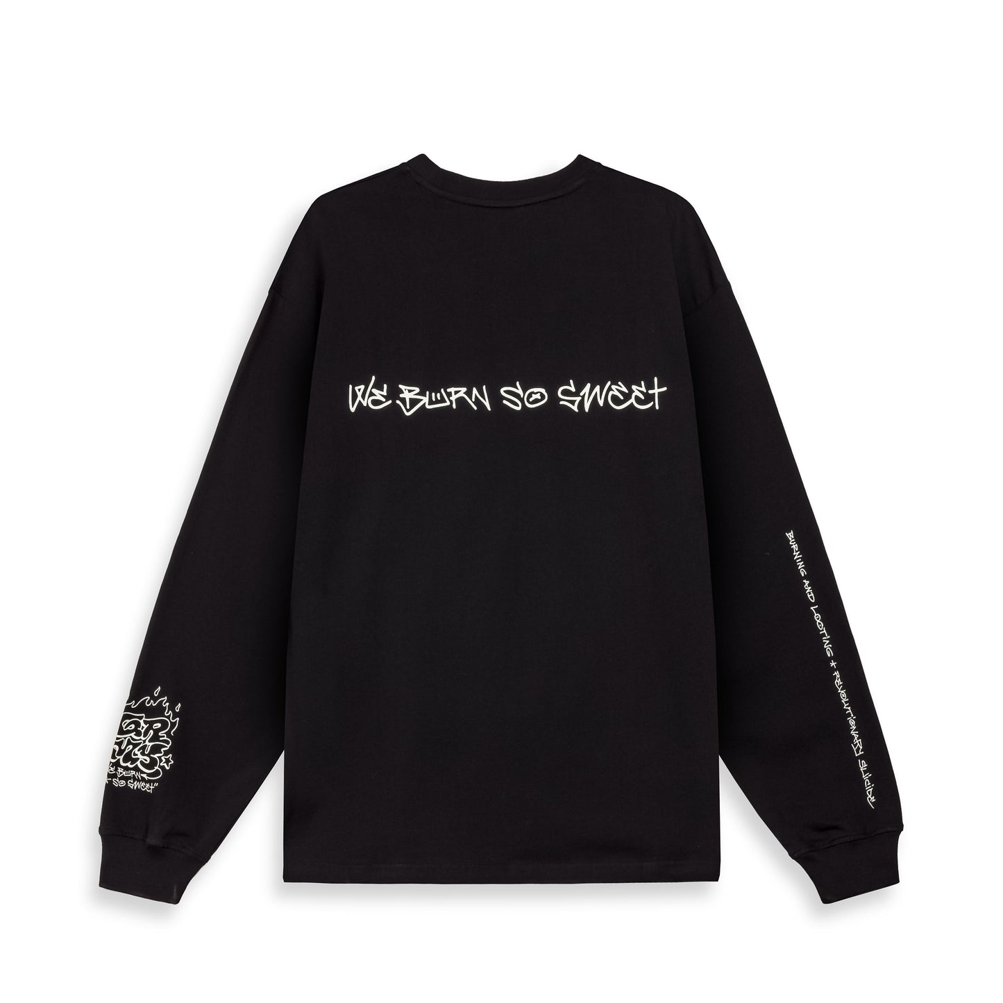 THE SHELTER LONG SLEEVE TEE BLACK