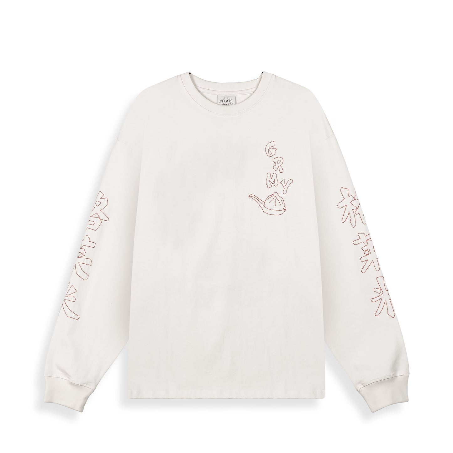SAMPANS LORDS LONG SLEEVE TEE OFF WHITE
