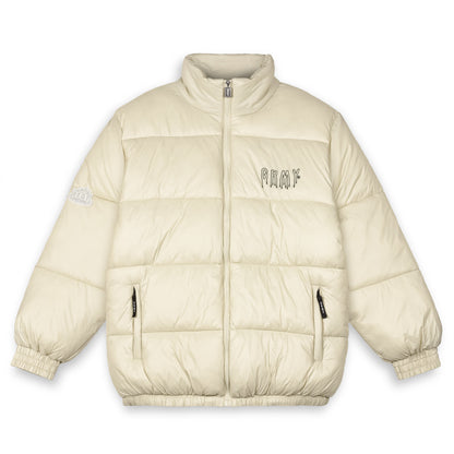 BACK AT YOU PUFFER JACKET CREAM