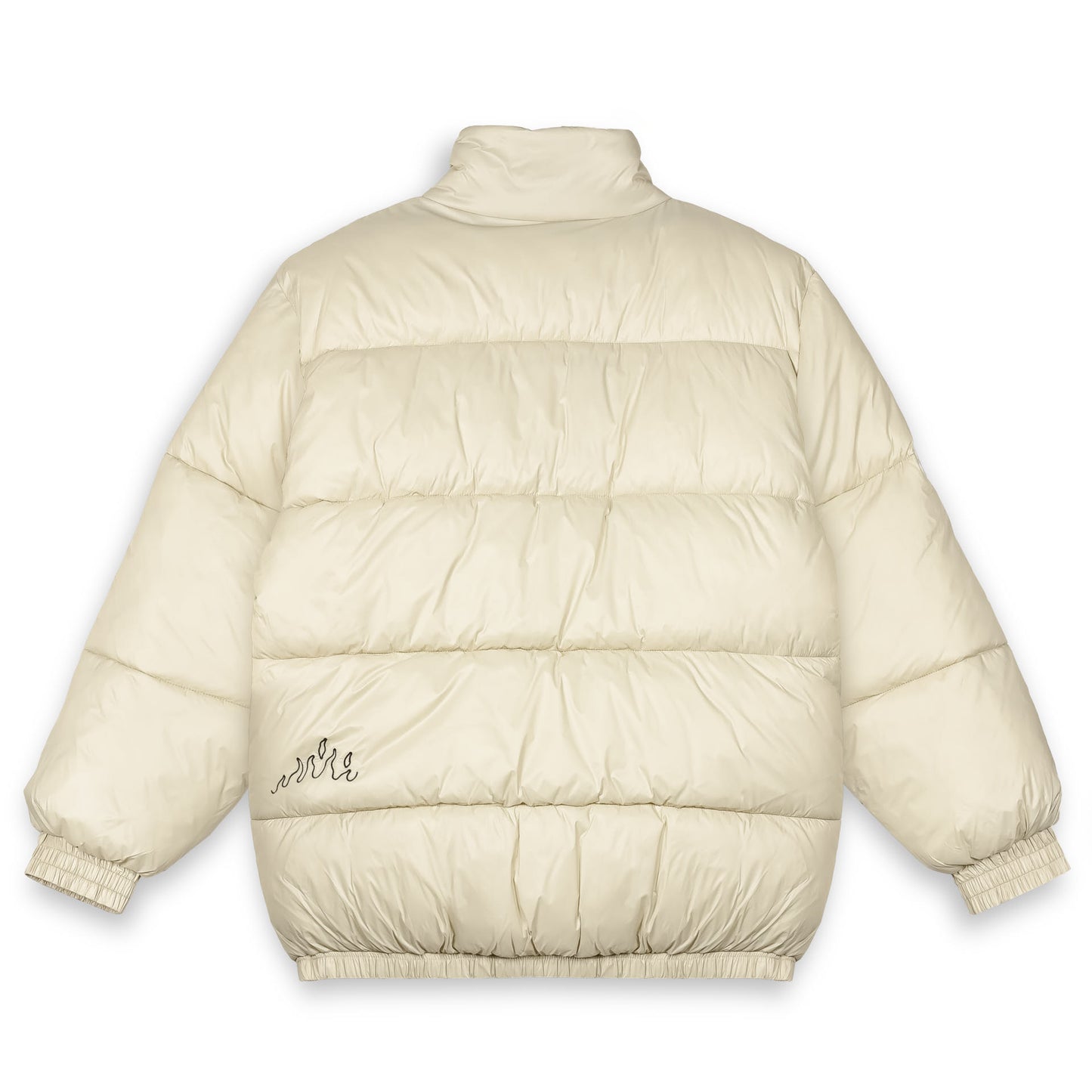 BACK AT YOU PUFFER JACKET CREAM