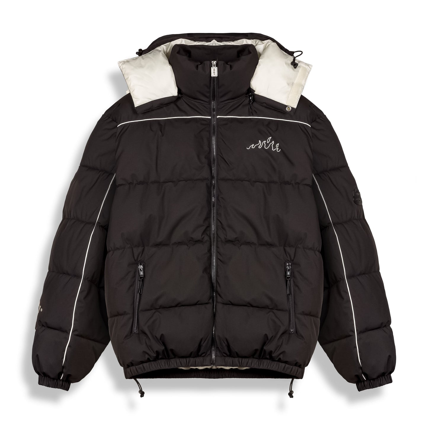 INFAMOUS PUFFER JACKET BLACK