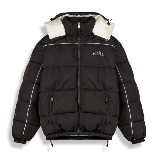INFAMOUS PUFFER JACKET BLACK