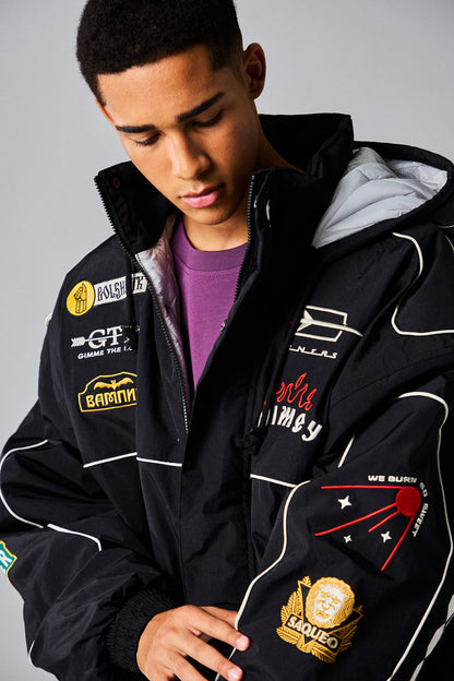 THE LOWER DEPTHS PULLOVER JACKET BLACK