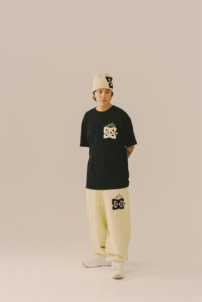 THE SWARM DC SHOES X GRIMEY BAGGY SWEATPANTS LIME