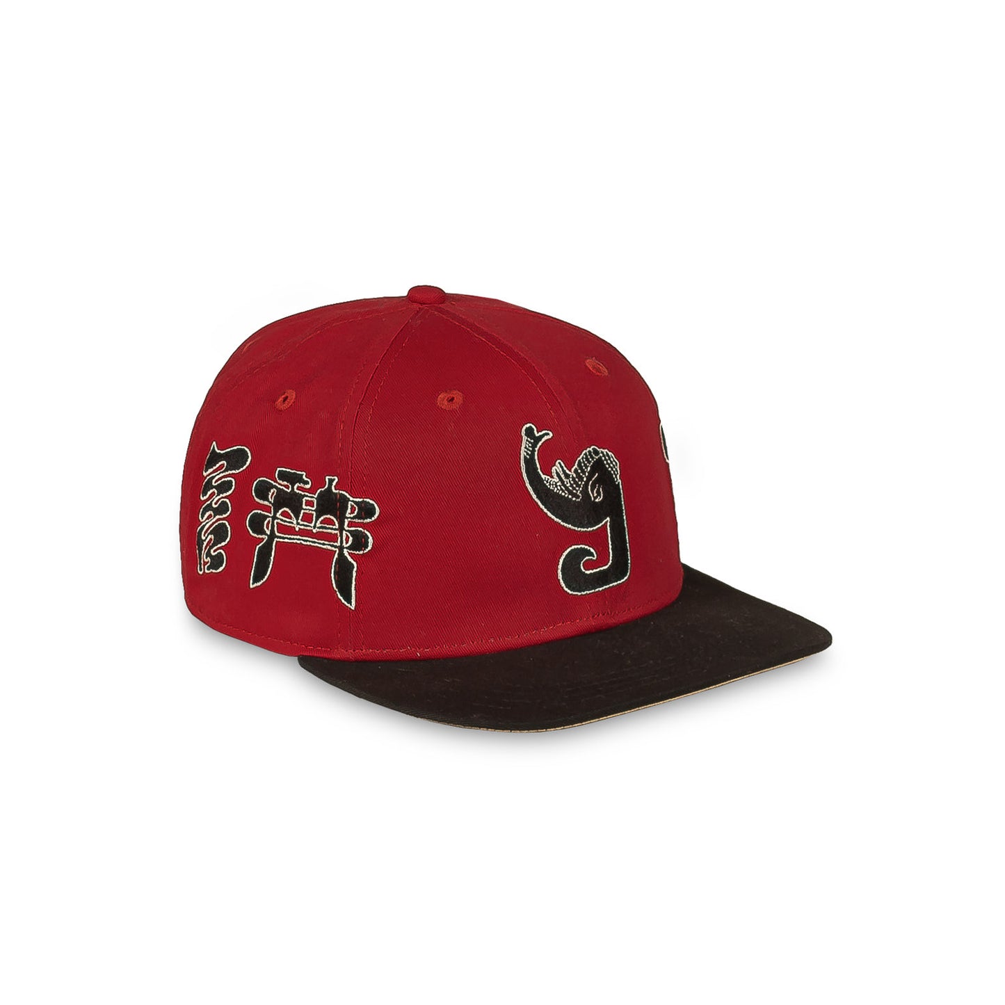 TUSKER TEMPLE BICOLOR SNAPBACK CAP RED