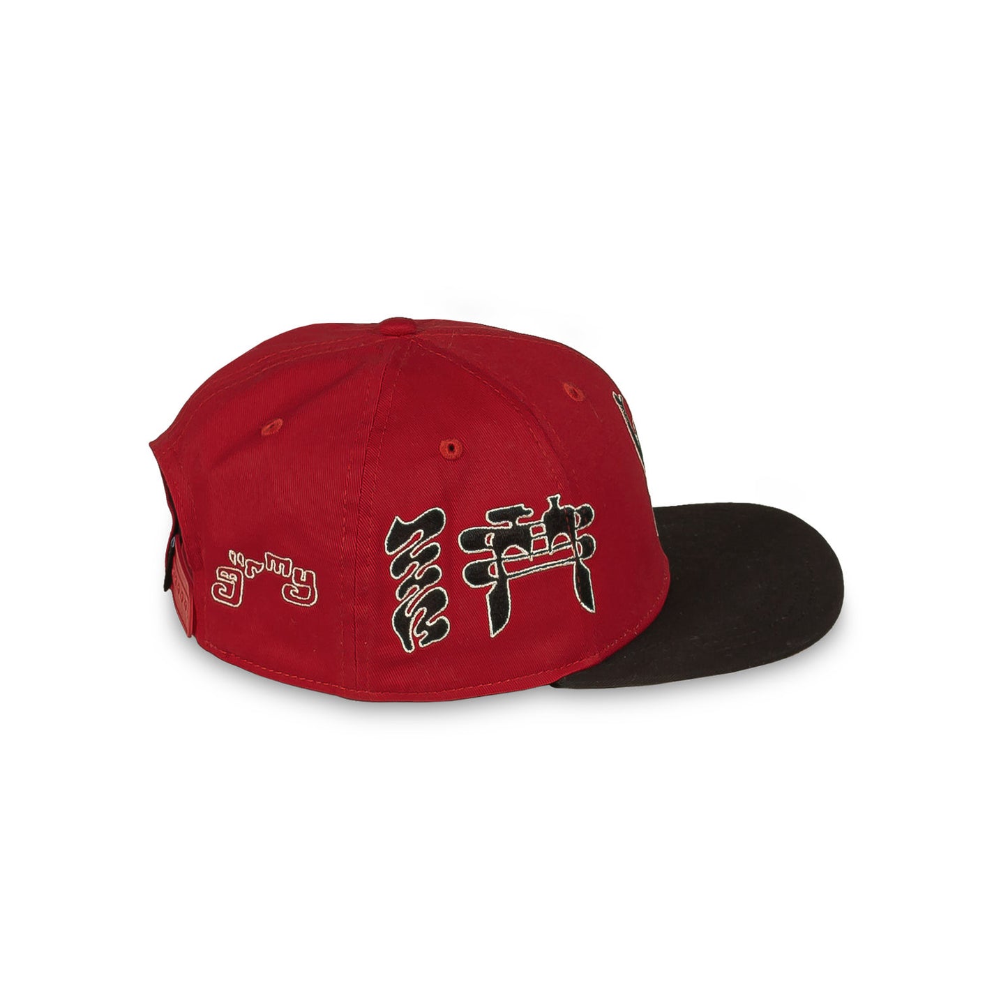 TUSKER TEMPLE BICOLOR SNAPBACK CAP RED