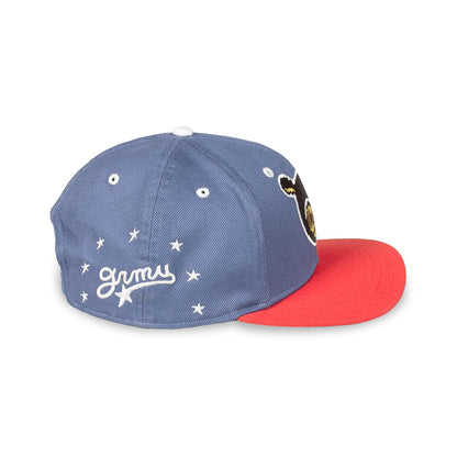MUD'S THE RESIDENCE SNAPBACK CAP BLUE