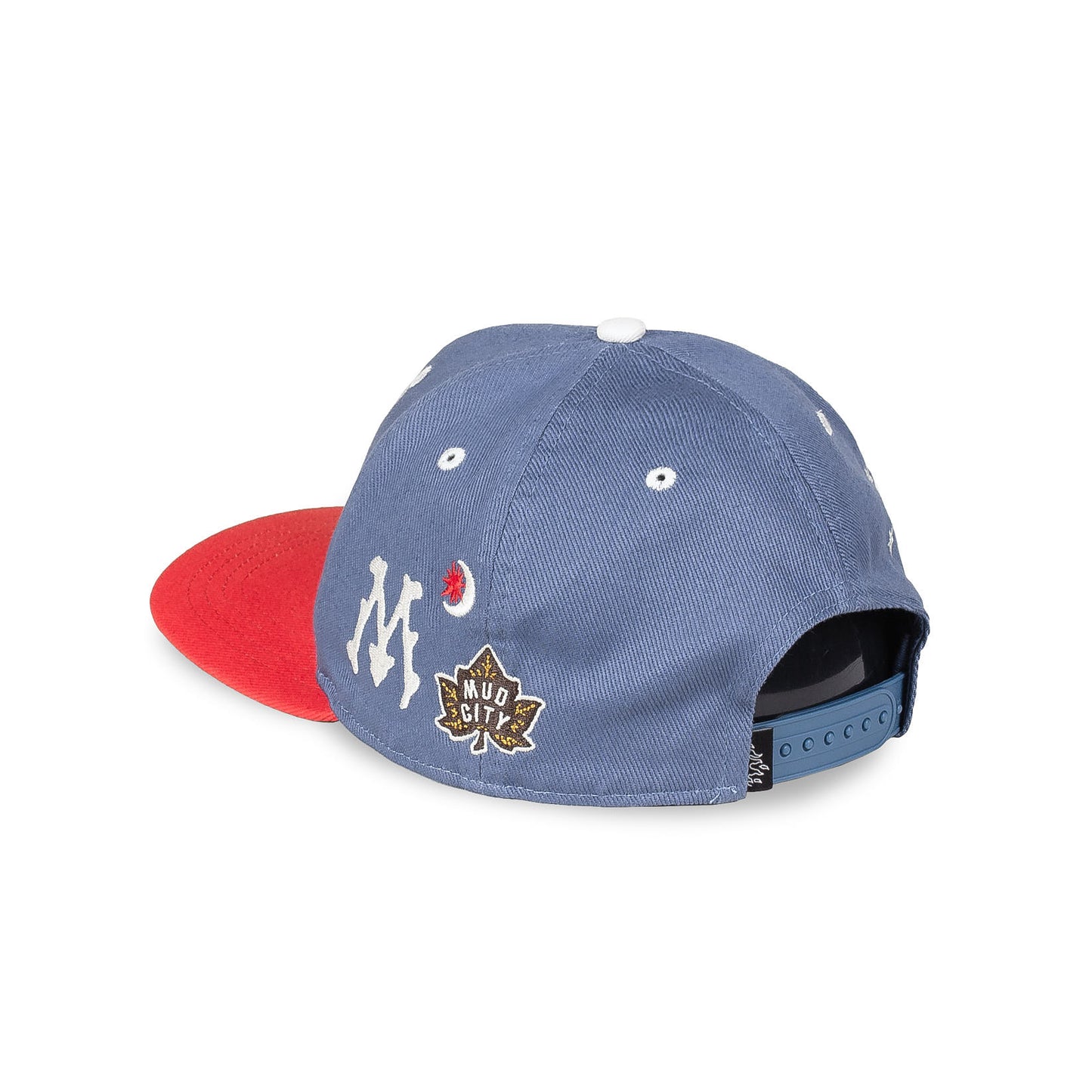 MUD'S THE RESIDENCE SNAPBACK CAP BLUE