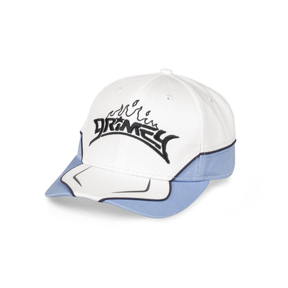 INFAMOUS DEEPER CURVED VISOR SNAPBACK CAP OFF WHITE