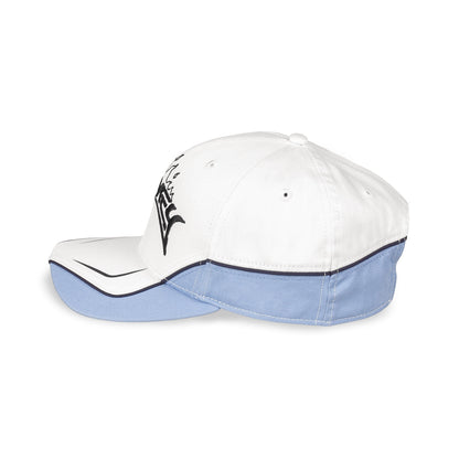 INFAMOUS DEEPER CURVED VISOR SNAPBACK CAP OFF WHITE
