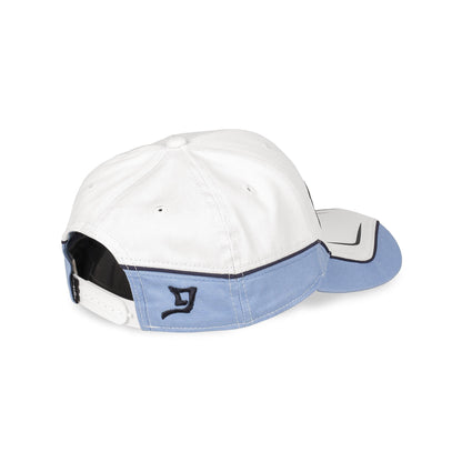 INFAMOUS DEEPER CURVED VISOR SNAPBACK CAP OFF WHITE
