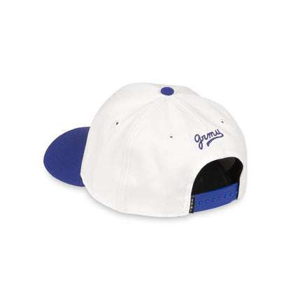 LEGA X GRMY WE ALWAYS DREAMING CURVED VISOR SNAPBACK CAP OFF WHITE