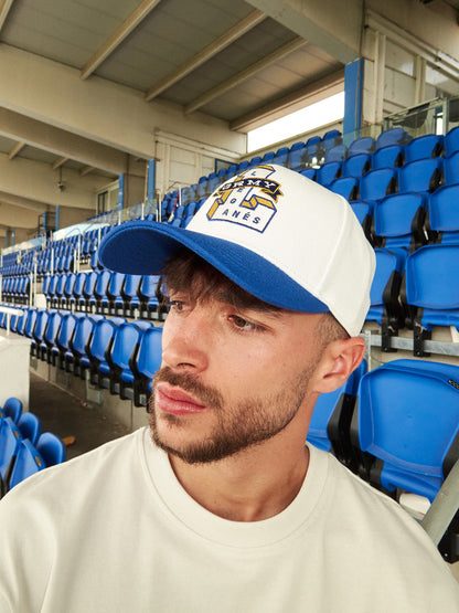 LEGA X GRMY WE ALWAYS DREAMING CURVED VISOR SNAPBACK CAP OFF WHITE