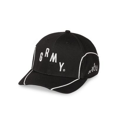 INFAMOUS CURVED VISOR SNAPBACK CAP BLACK