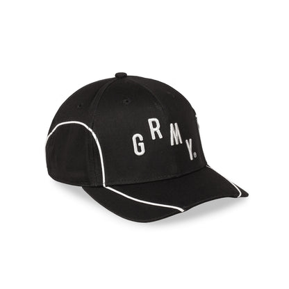 INFAMOUS CURVED VISOR SNAPBACK CAP BLACK