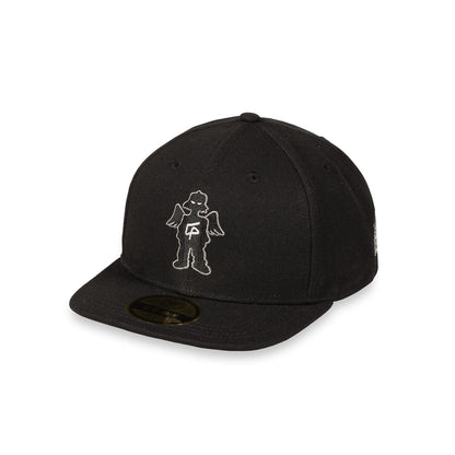 THE SHELTER FITTED CAP BLACK