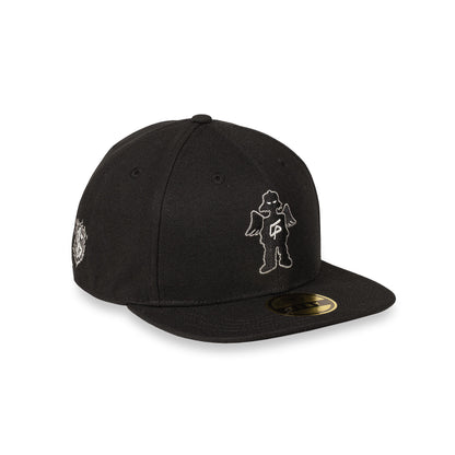 THE SHELTER FITTED CAP BLACK