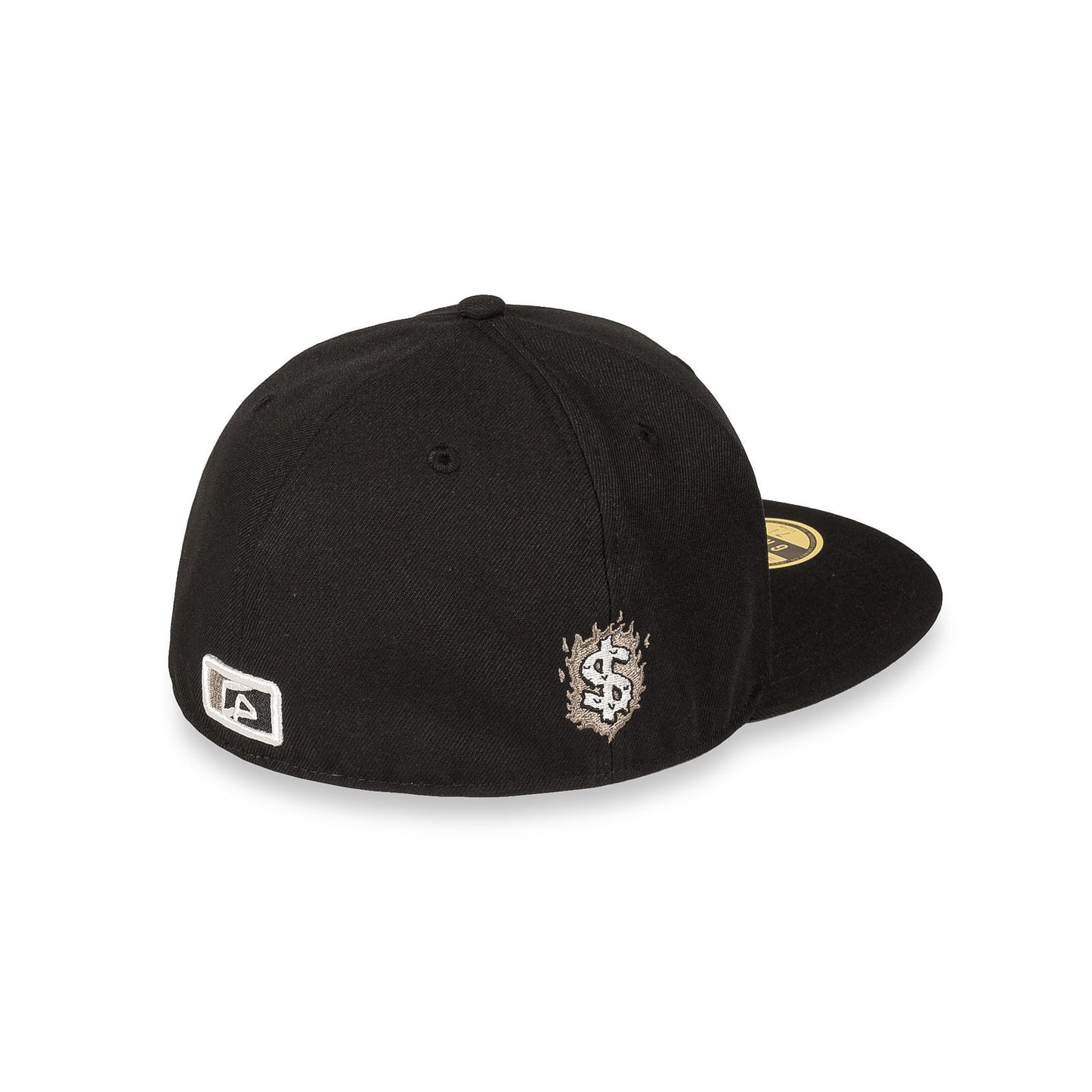 THE SHELTER FITTED CAP BLACK