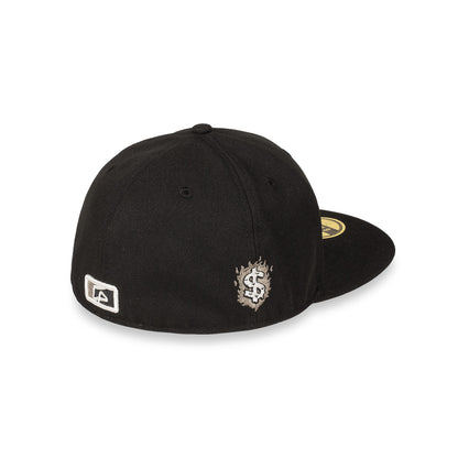 THE SHELTER FITTED CAP BLACK