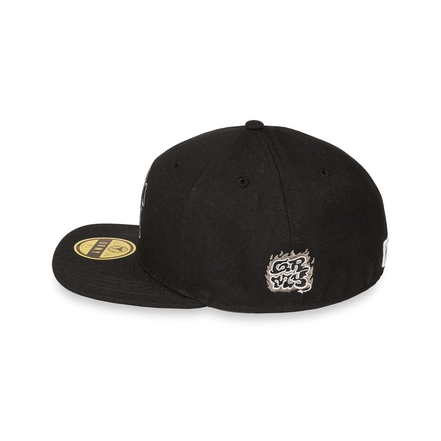 THE SHELTER FITTED CAP BLACK