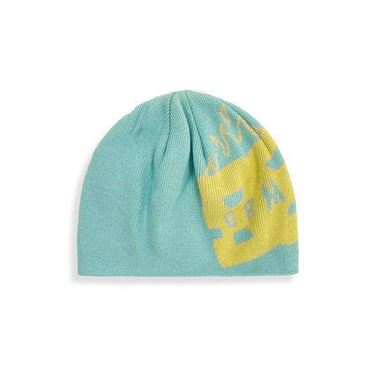 THE SWARM DC SHOES X GRIMEY 2000s BEANIE BLUE