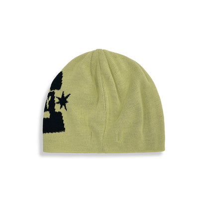 THE SWARM DC SHOES X GRIMEY 2000s BEANIE LIME