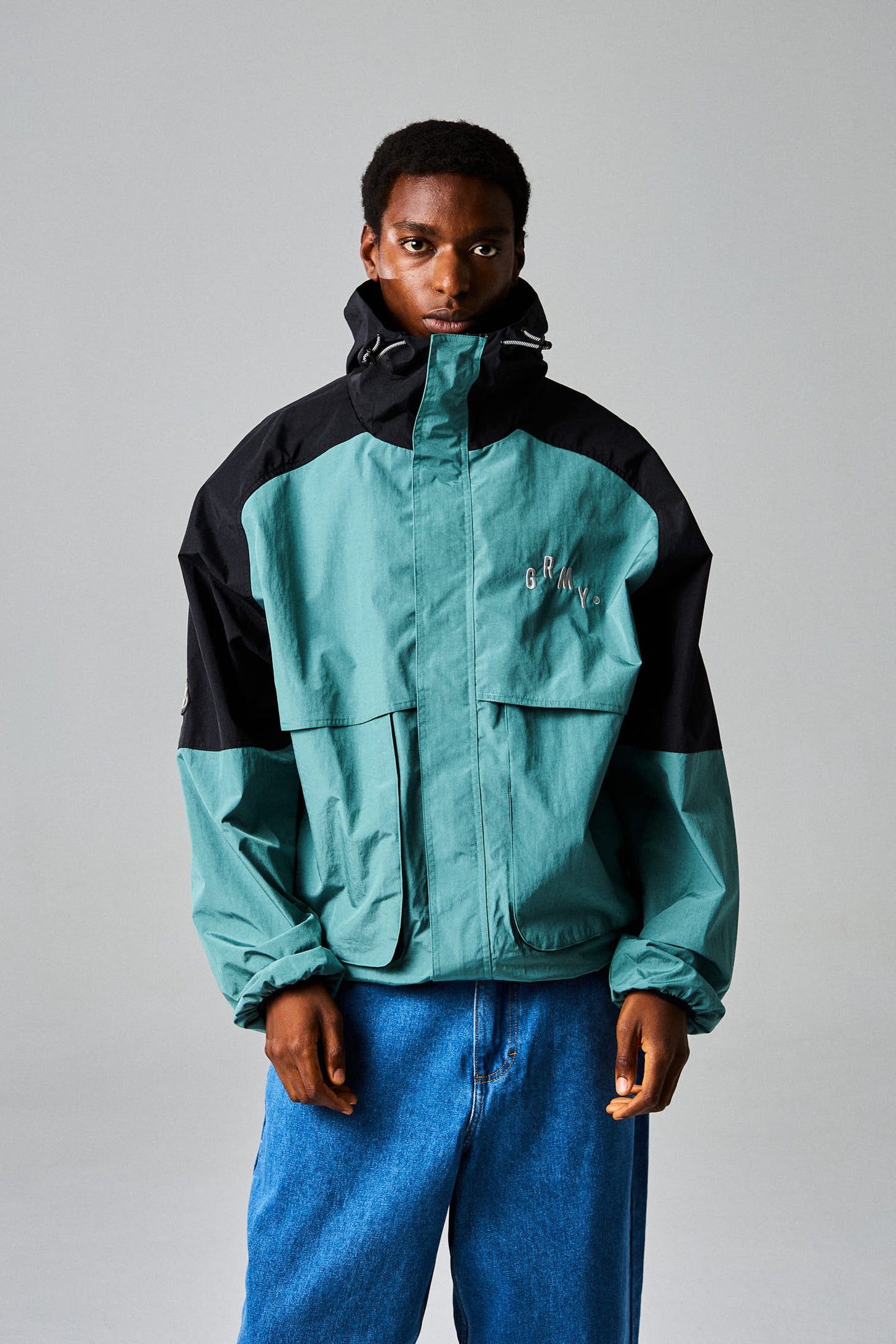 VOODOO CHILD ZIP ANORAK LIGHT BLUE